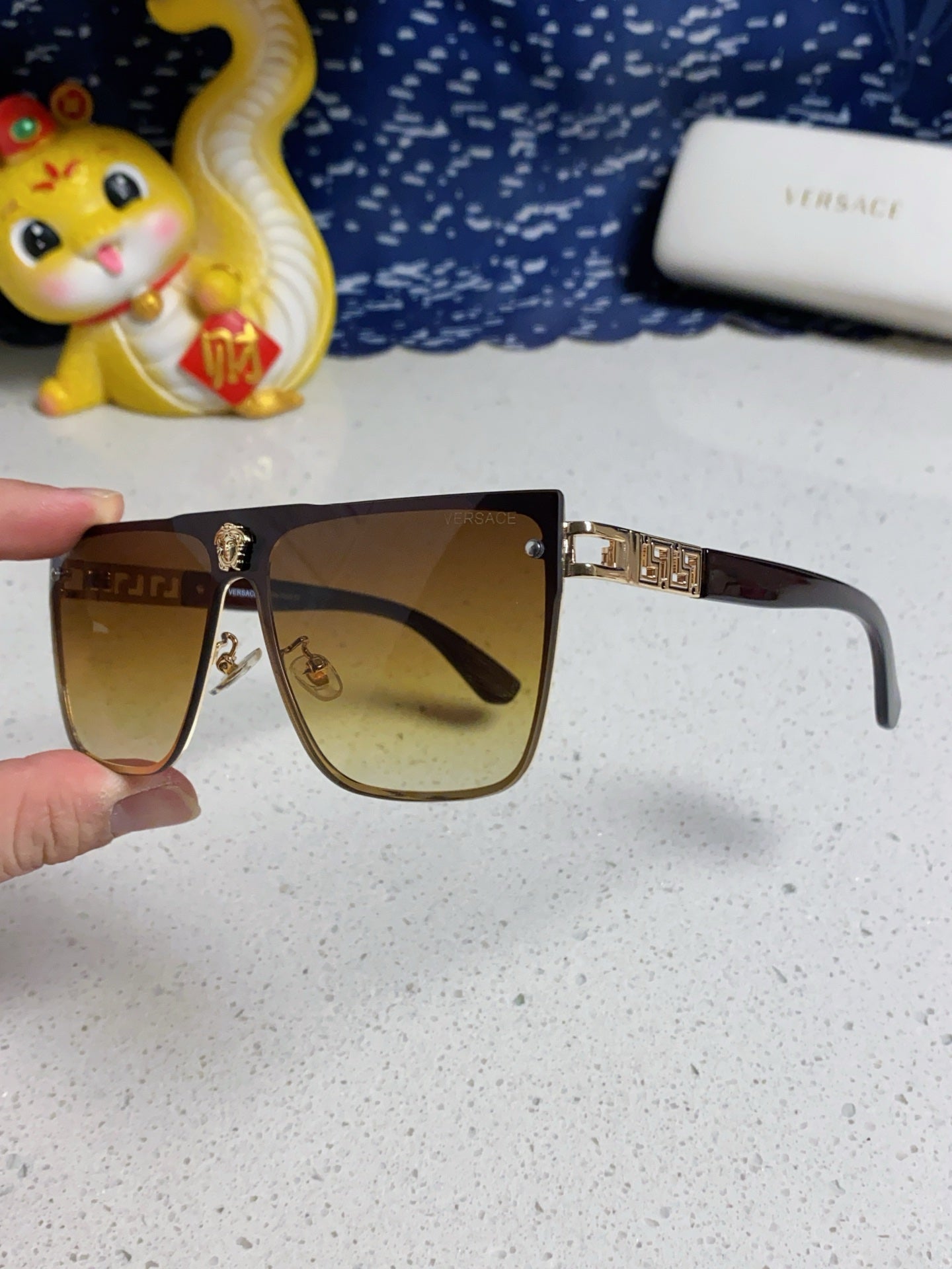 Versace Fashion Brown Lens Sunglasses for Men & Women - 449885 - detail image 6