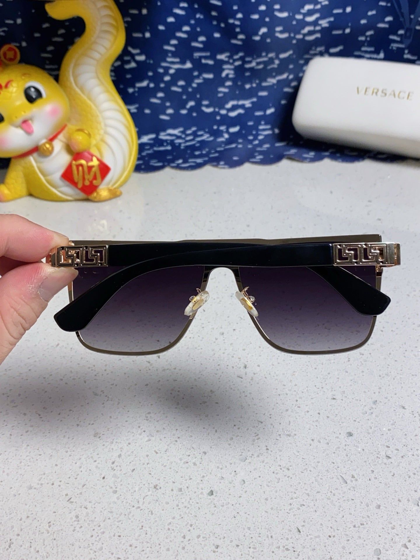 Versace Fashion Silver Lens Sunglasses for Men & Women - 449886 - detail image 5