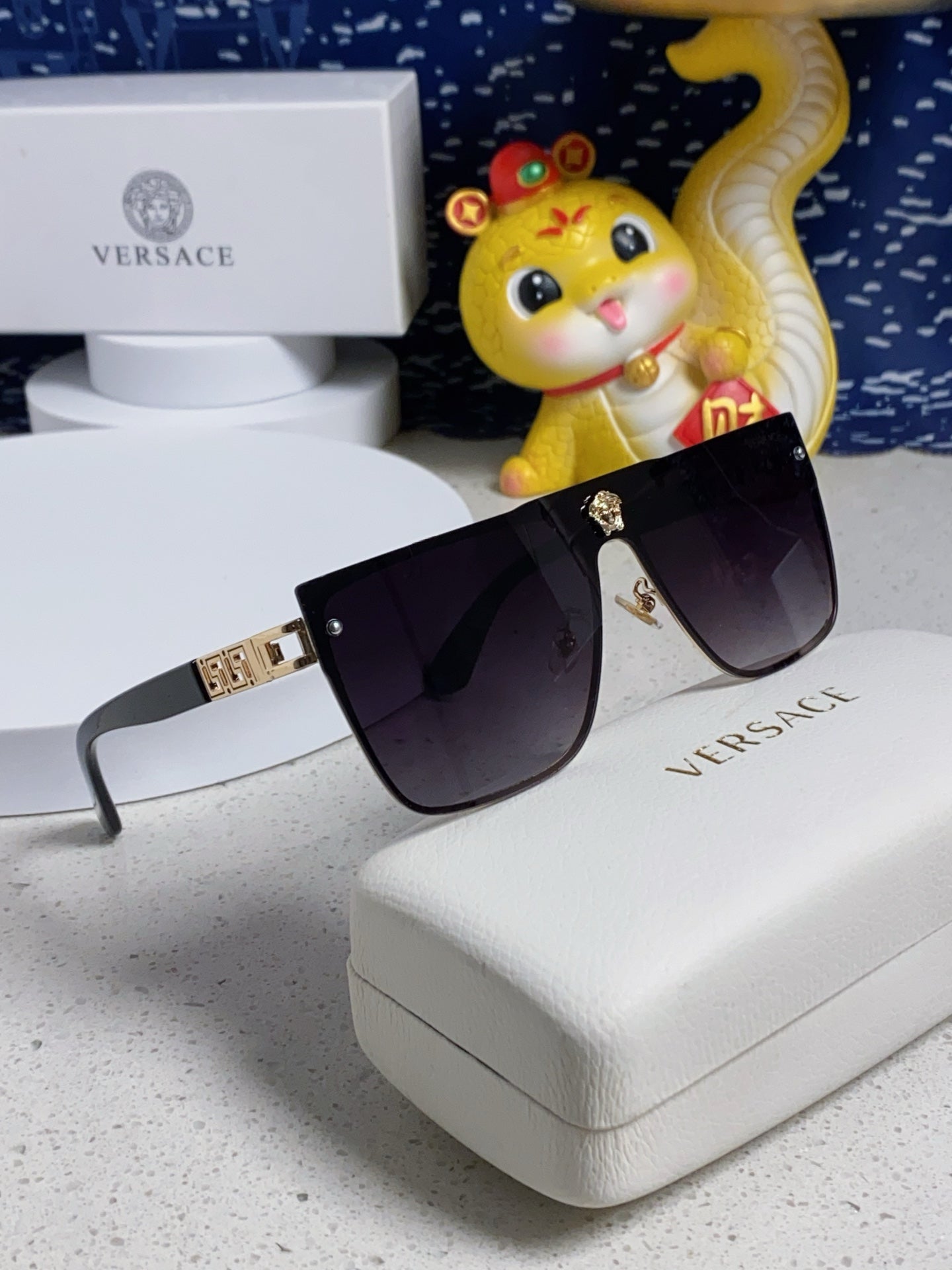 Versace Fashion Silver Lens Sunglasses for Men & Women - 449886 - detail image 10