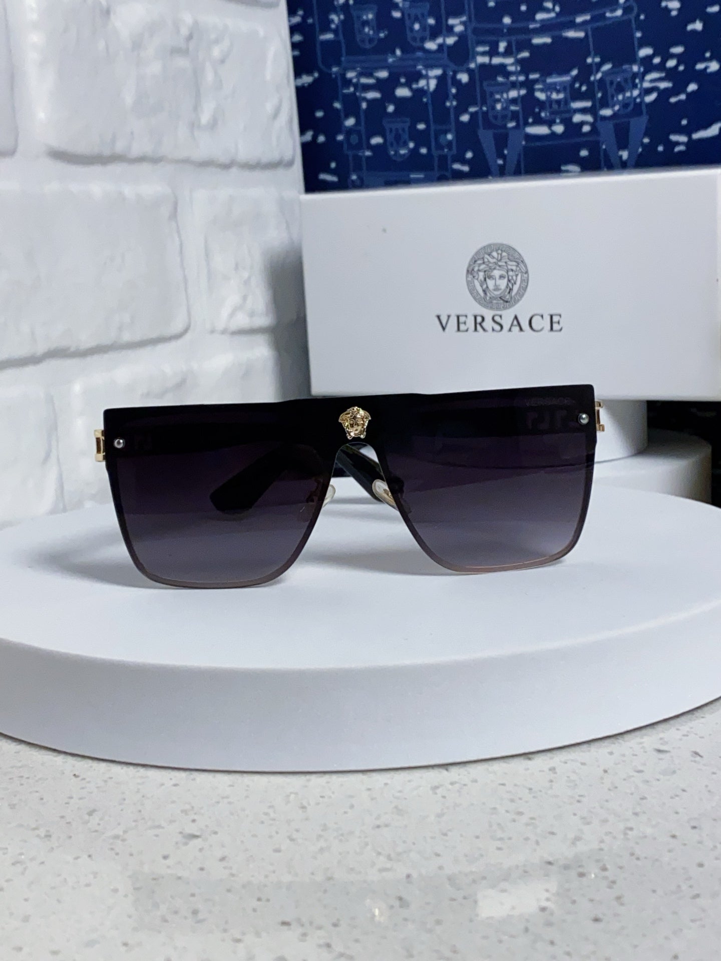 Versace Fashion Silver Lens Sunglasses for Men & Women - 449886 - detail image 2