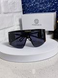 Versace Oversized Black Lens Sunglasses for Men & Women - 449884
