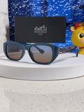 Hermès Polarized Cat-Eye Silver Lens Sunglasses for Men & Women - 466436
