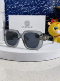 Versace Metal Square Blue Lens Sunglasses for Men & Women - 466267
