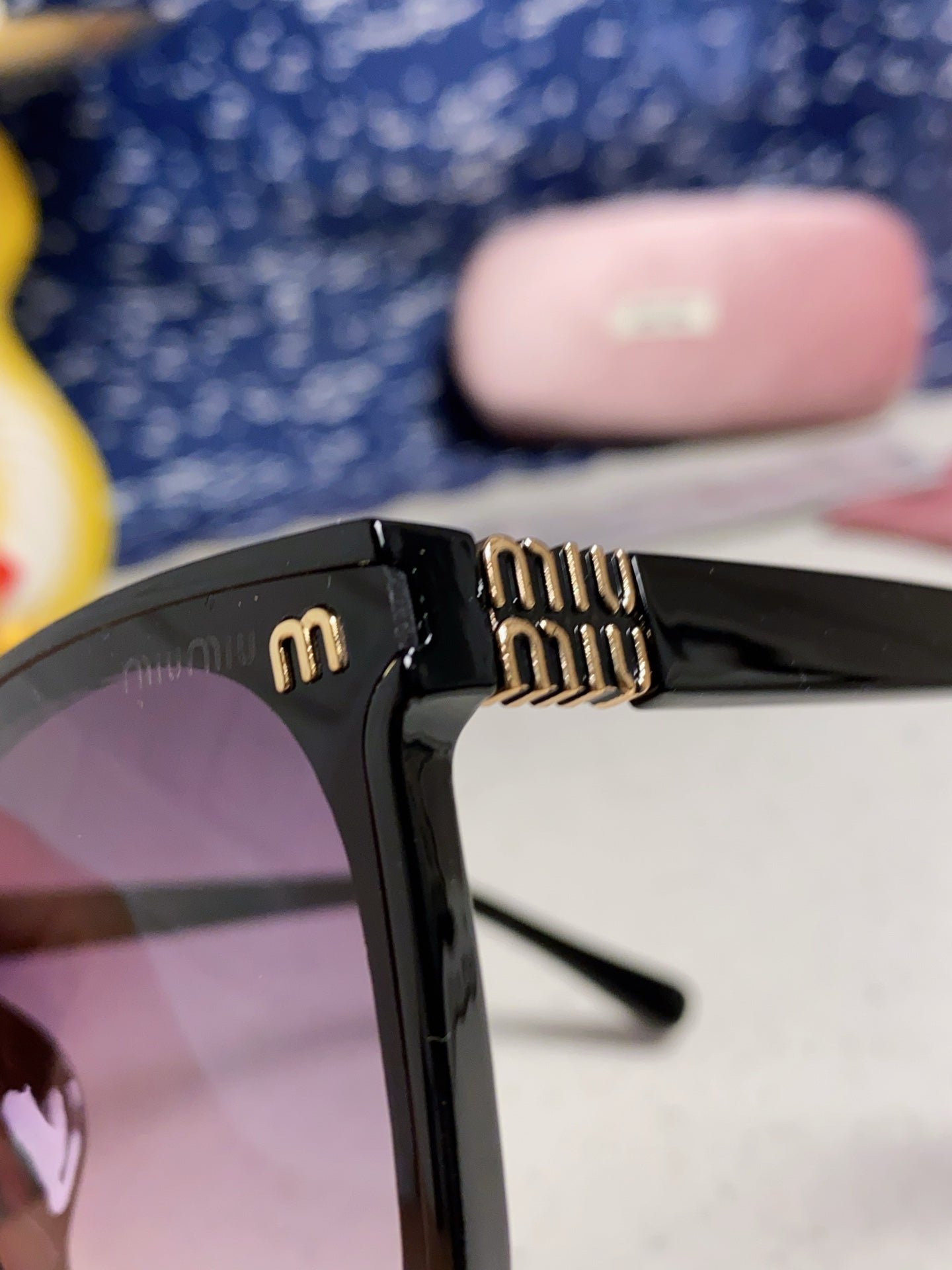 Miu Miu Round Silver Lens Sunglasses for Women - 487671 - detail image 7