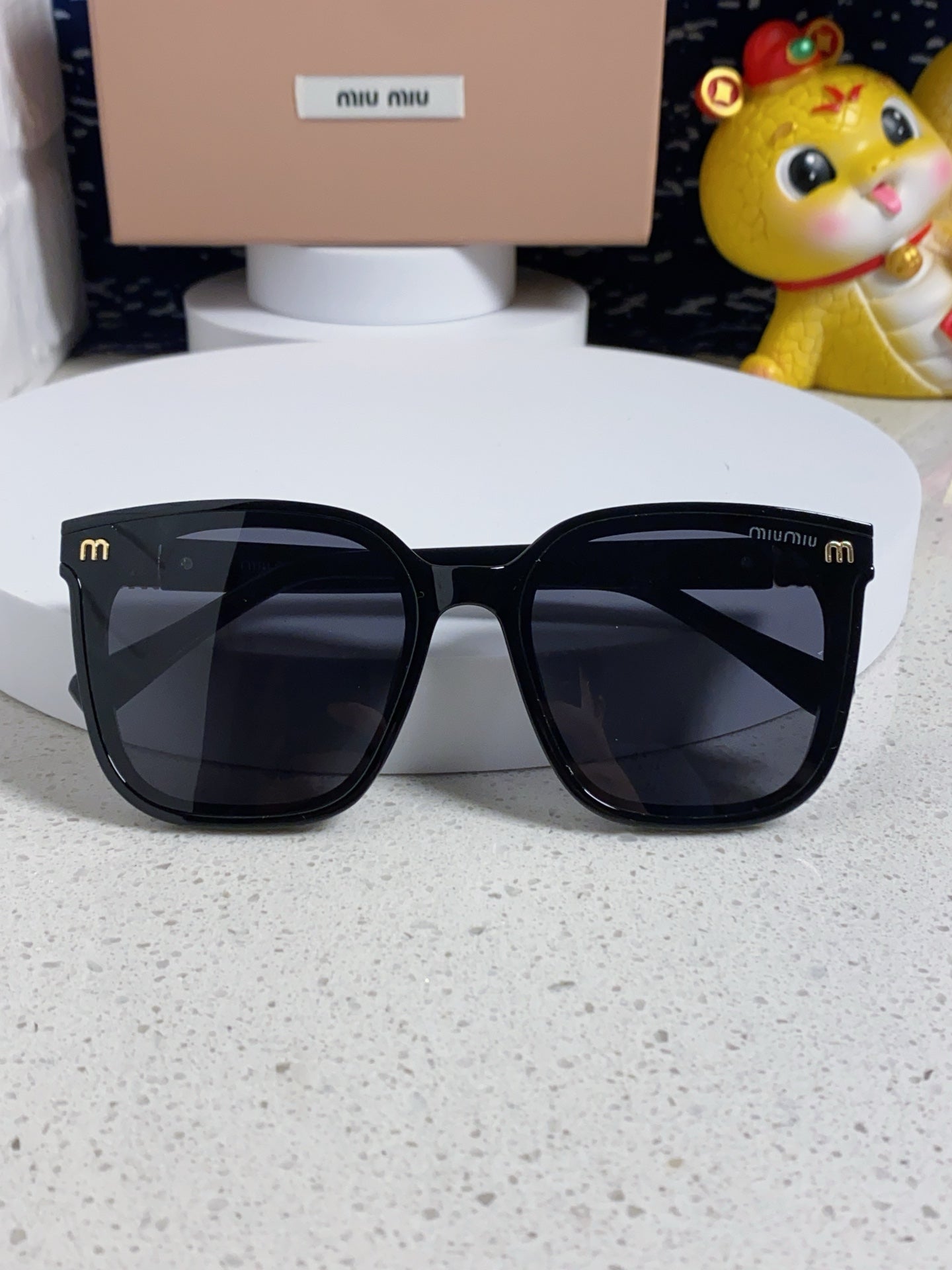 Miu Miu Round Silver Lens Sunglasses for Women - 432674 - detail image 9