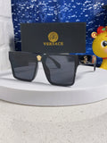 Versace Oversized Silver Lens Sunglasses for Men & Women - 358807