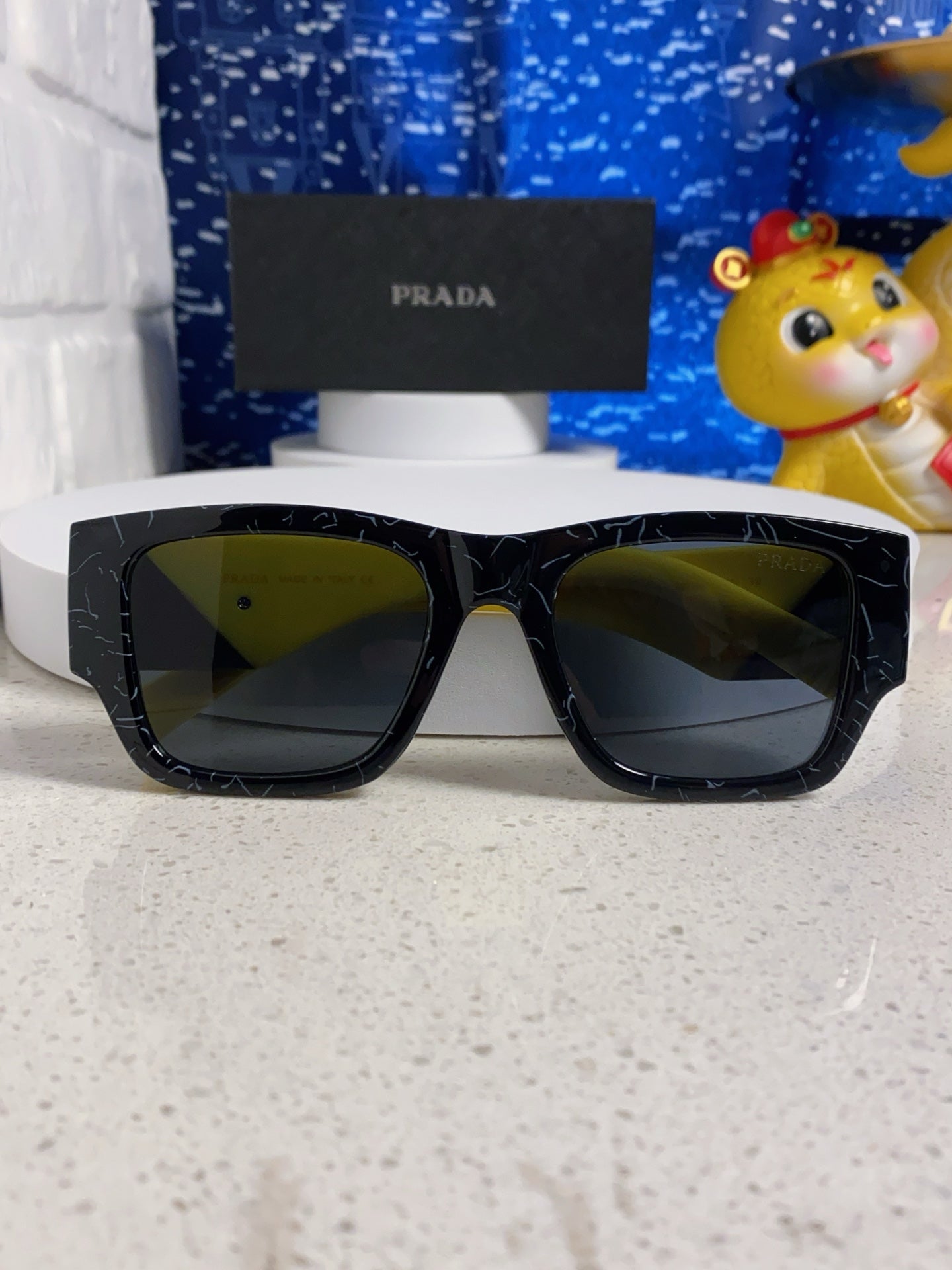 Prada Fashion Silver Lens Sunglasses for Men & Women - 358426 - detail image 7