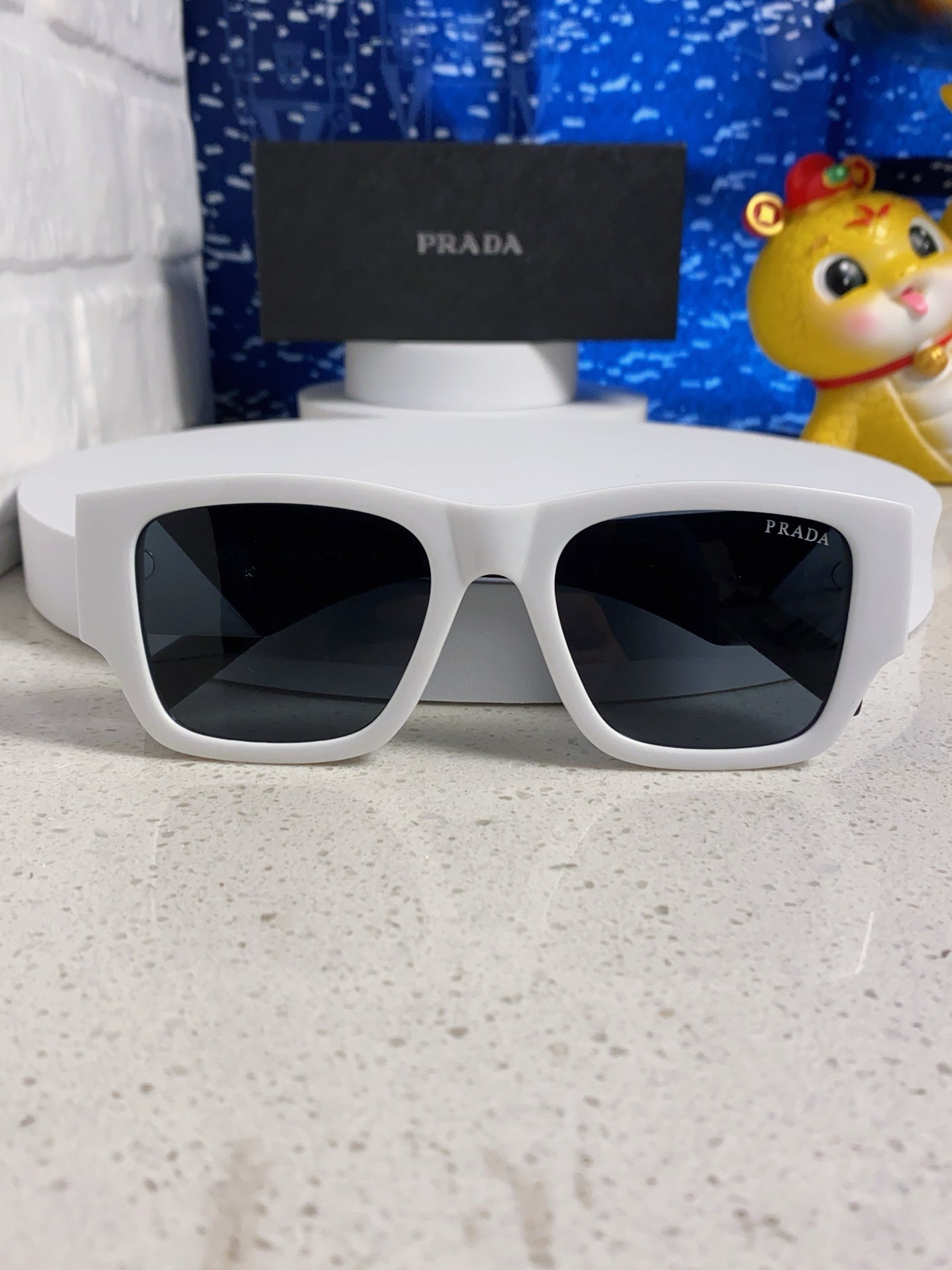 Prada Fashion Silver Lens Sunglasses for Men & Women - 358427 - detail image 9