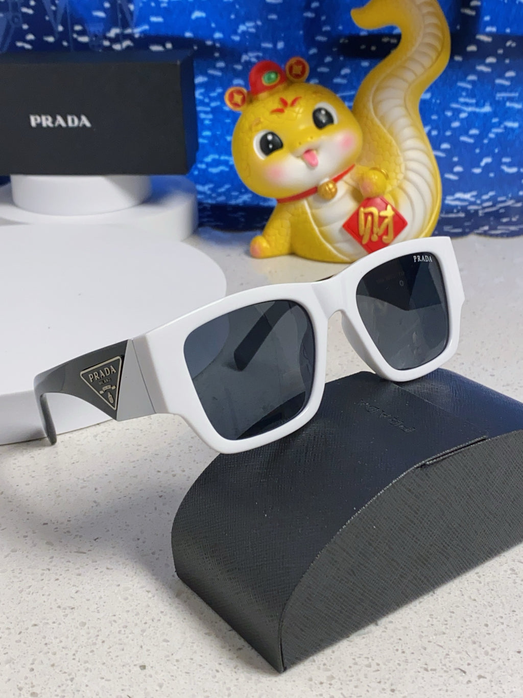 Prada Fashion Silver Lens Sunglasses for Men & Women - 358427 - detail image 10