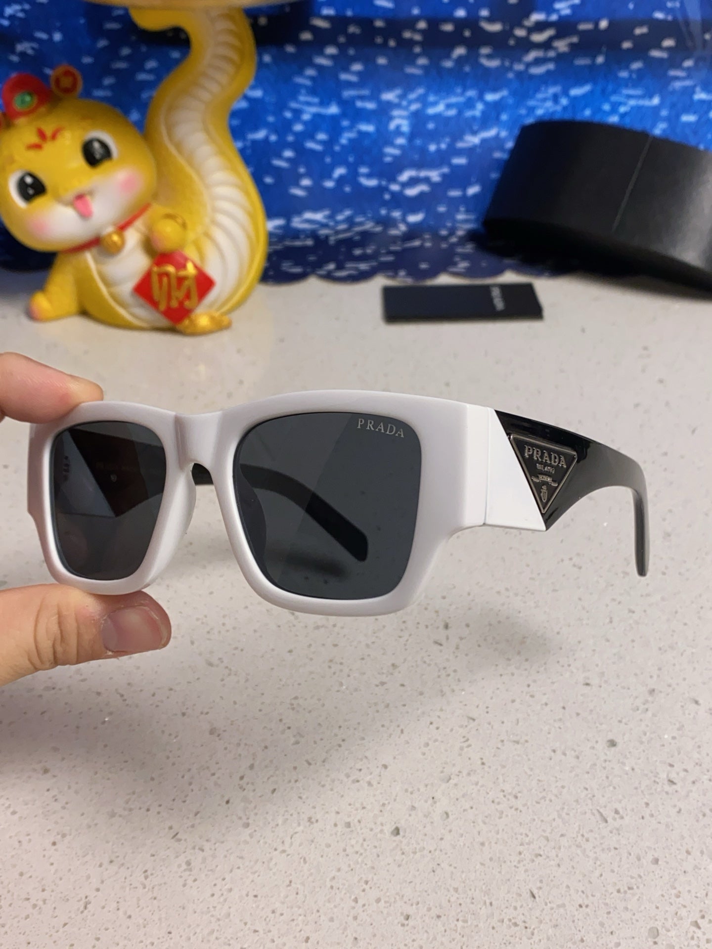 Prada Fashion Silver Lens Sunglasses for Men & Women - 358427 - detail image 6