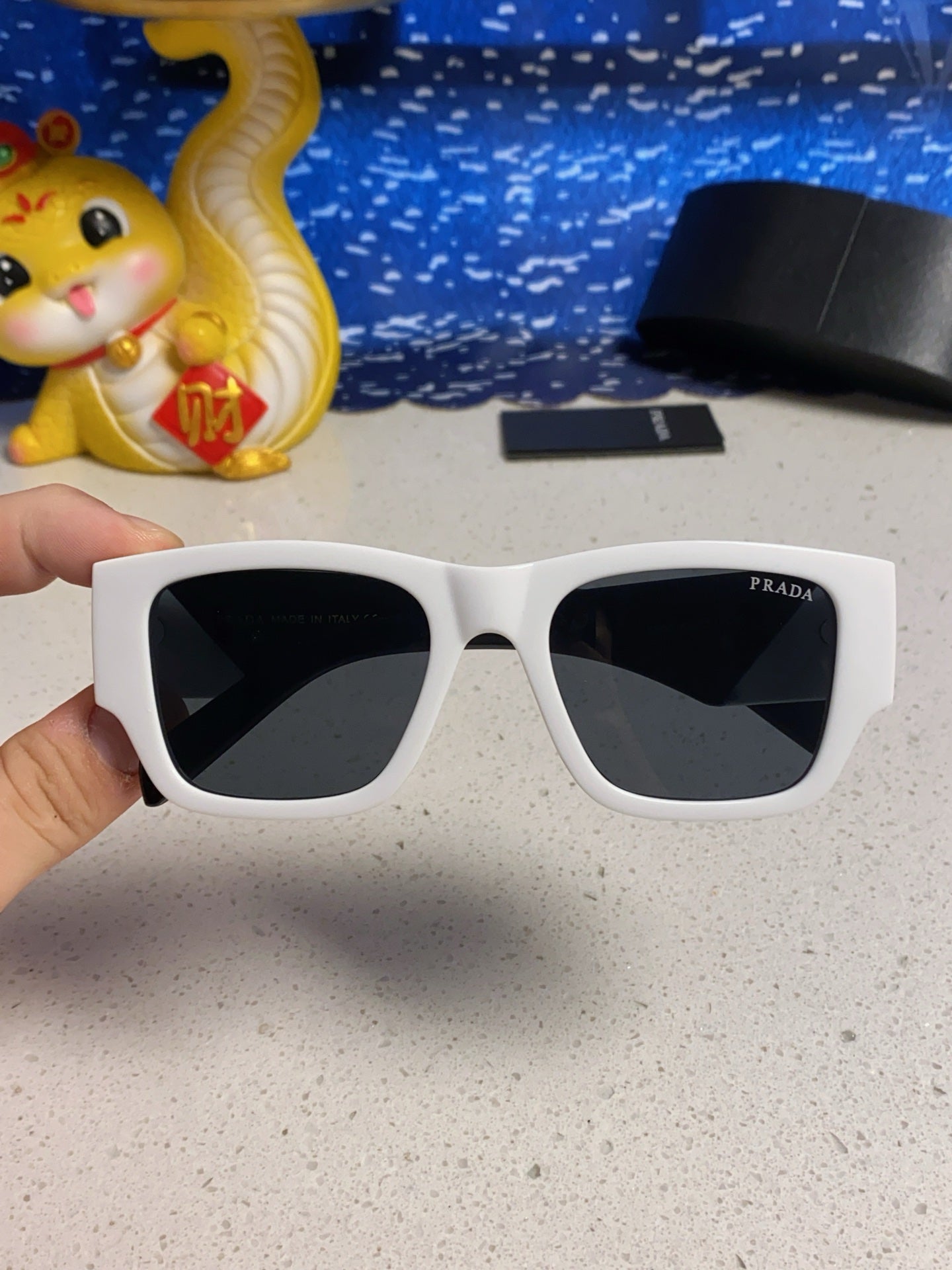 Prada Fashion Silver Lens Sunglasses for Men & Women - 358427 - detail image 4