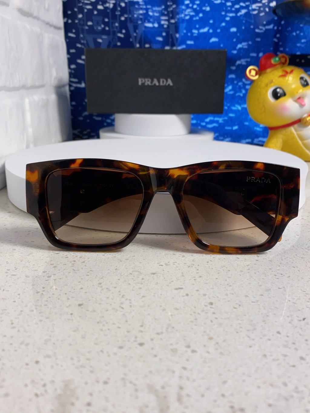 Prada Fashion Brown Lens Sunglasses for Men & Women - 358428 - detail image 10