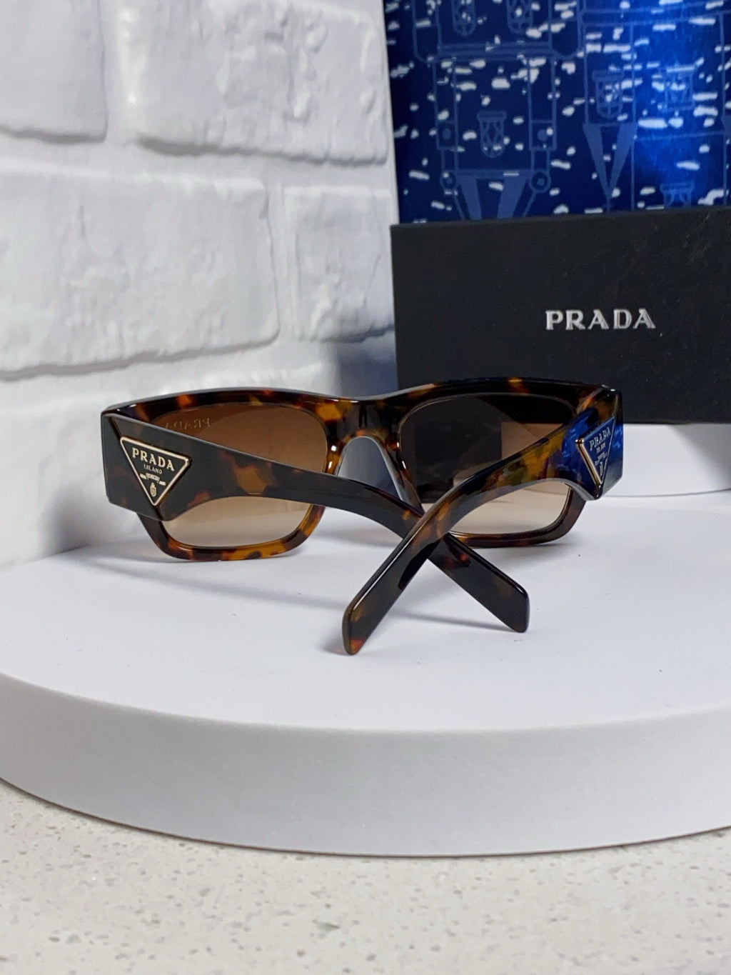 Prada Fashion Brown Lens Sunglasses for Men & Women - 358428 - detail image 4
