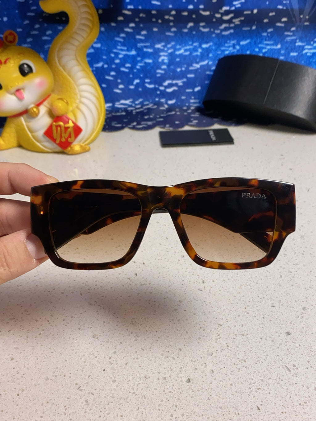 Prada Fashion Brown Lens Sunglasses for Men & Women - 358428 - detail image 5