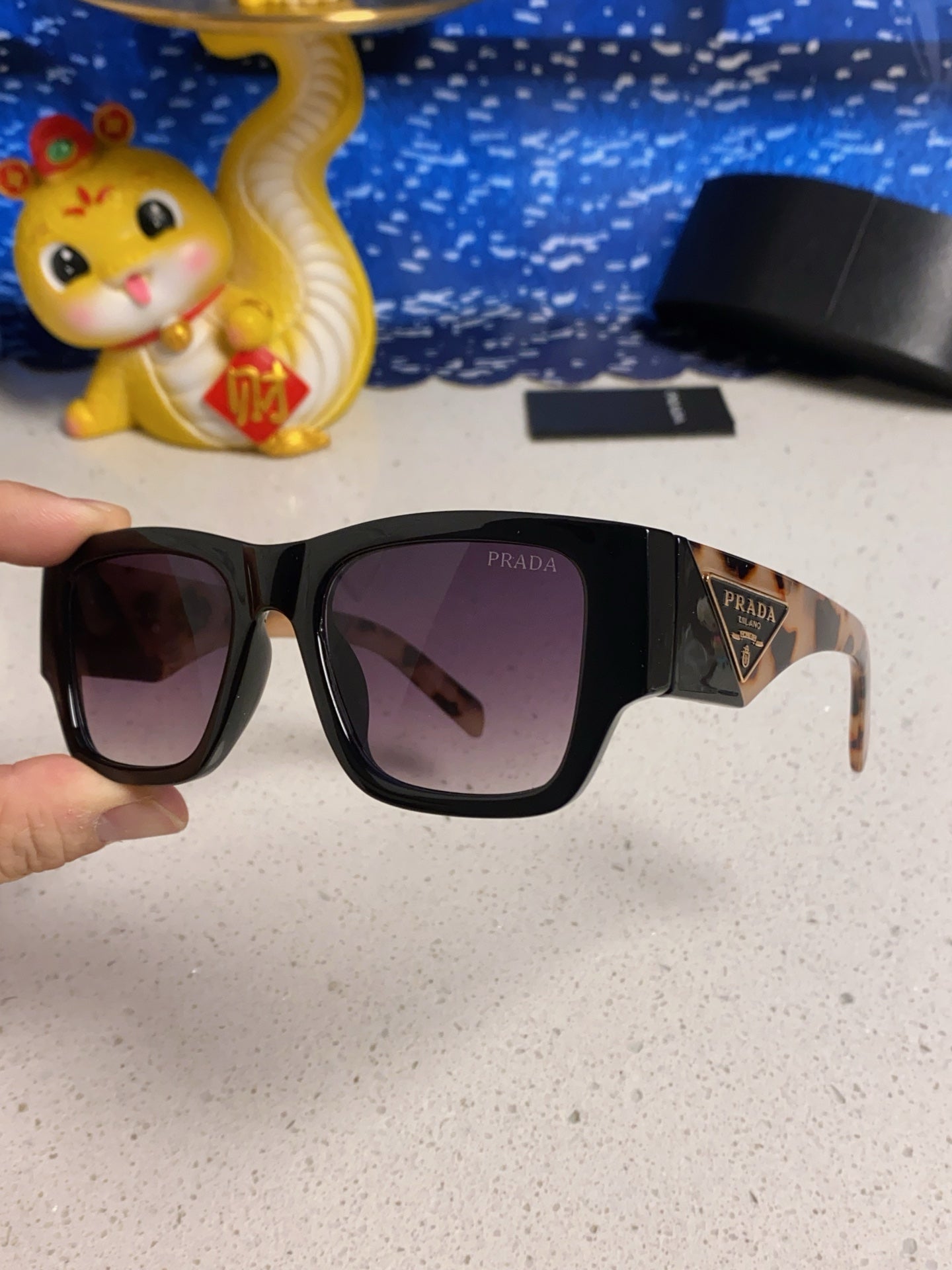 Prada Fashion Silver Lens Sunglasses for Men & Women - 358429 - detail image 6