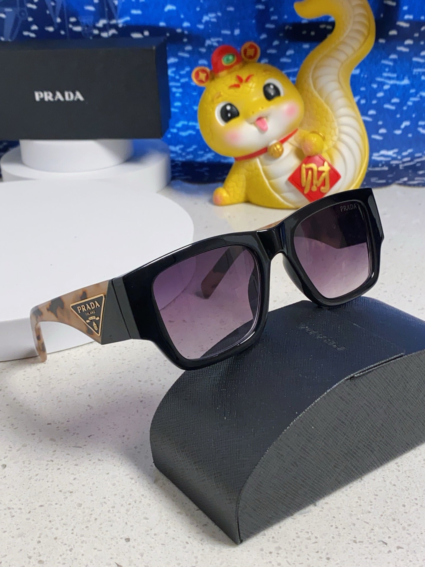 Prada Fashion Silver Lens Sunglasses for Men & Women - 358429 - detail image 9