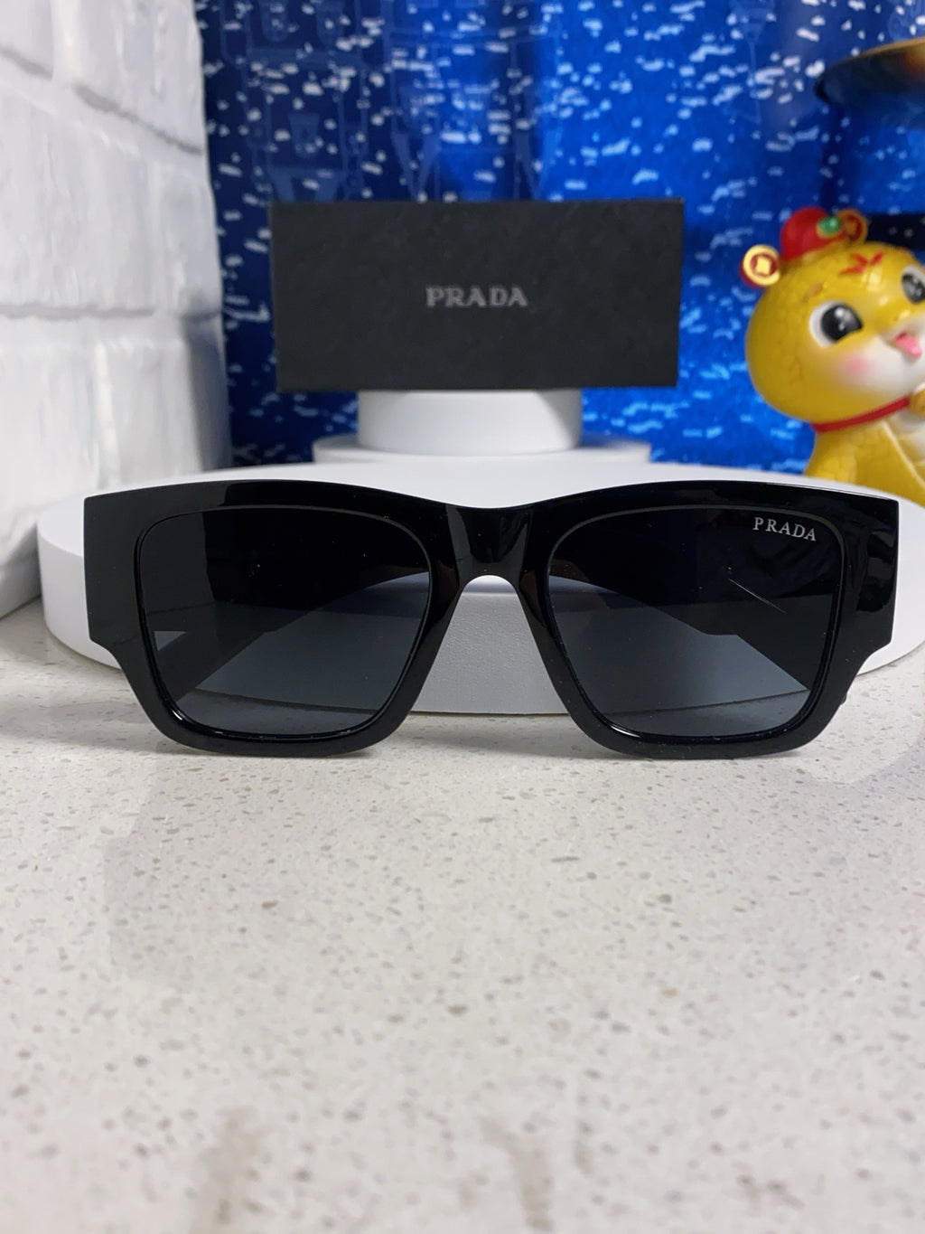 Prada Fashion Black Lens Sunglasses for Men & Women - 358430 - detail image 10
