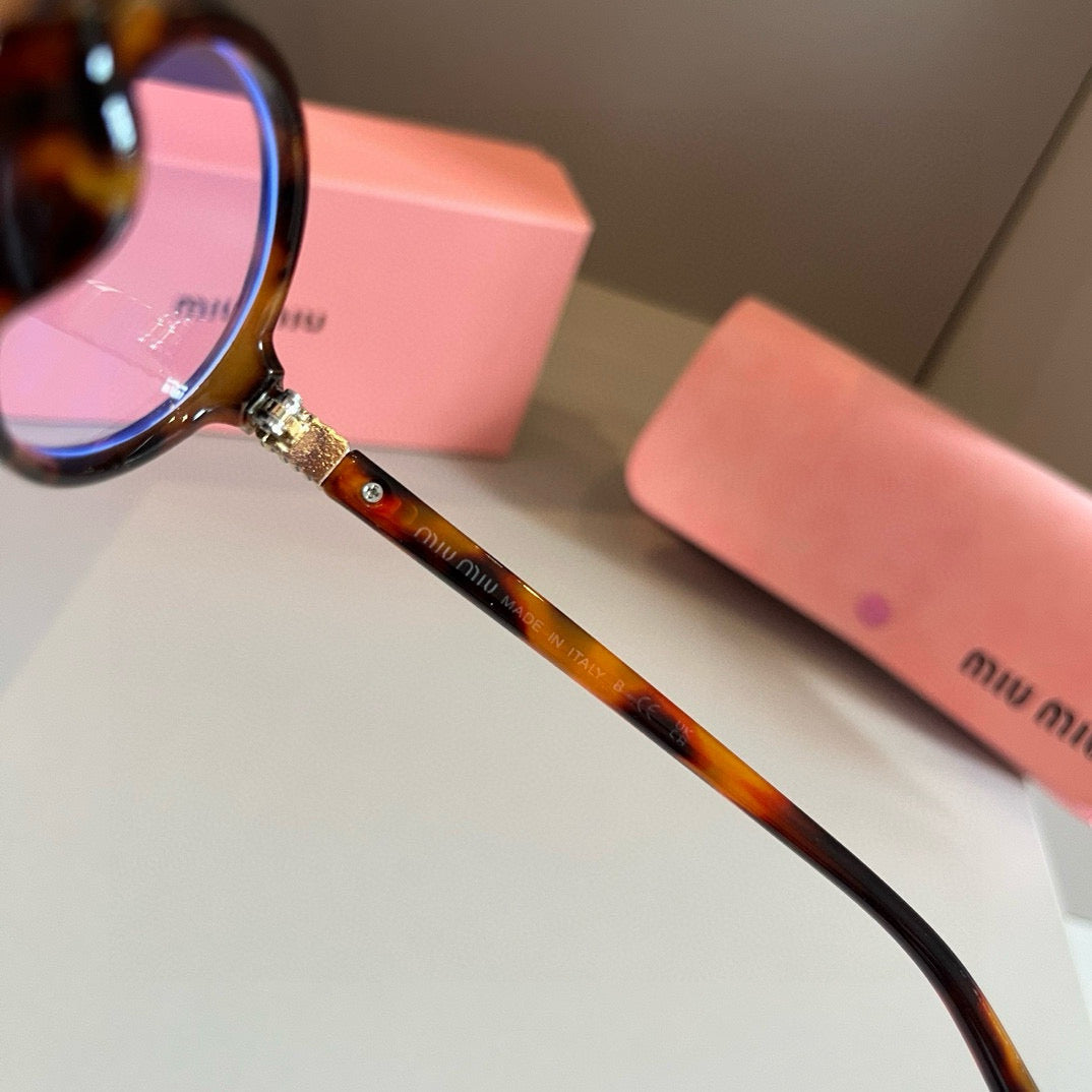 Miu Miu Round Silver Lens Sunglasses for Men & Women - 487633 - detail image 9