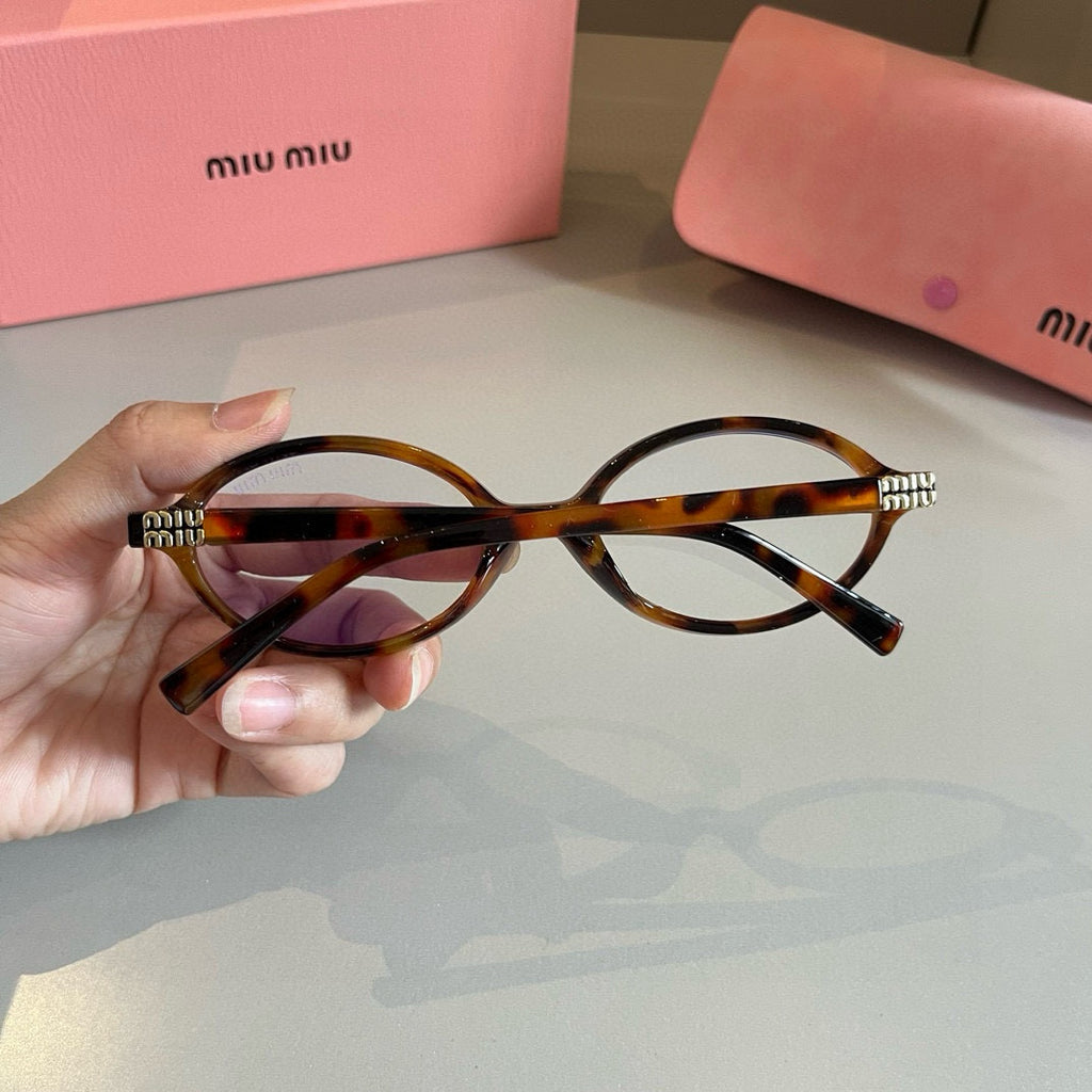 Miu Miu Round Silver Lens Sunglasses for Men & Women - 487633 - detail image 7