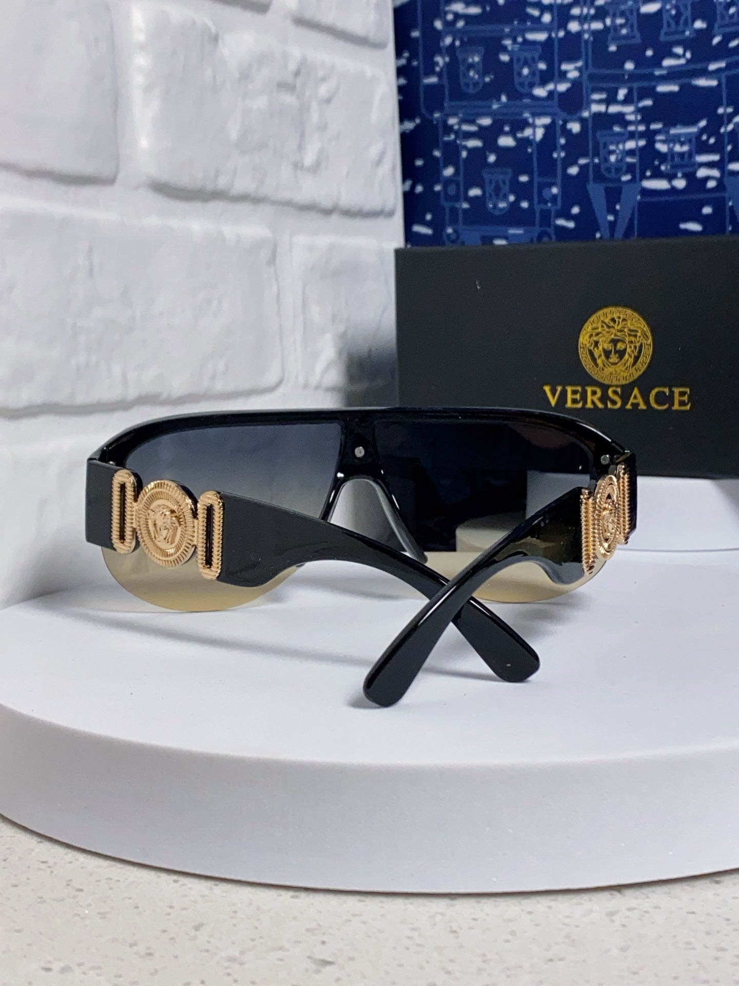 Versace Aviator Silver Lens Sunglasses for Men & Women - 372523 - detail image 3