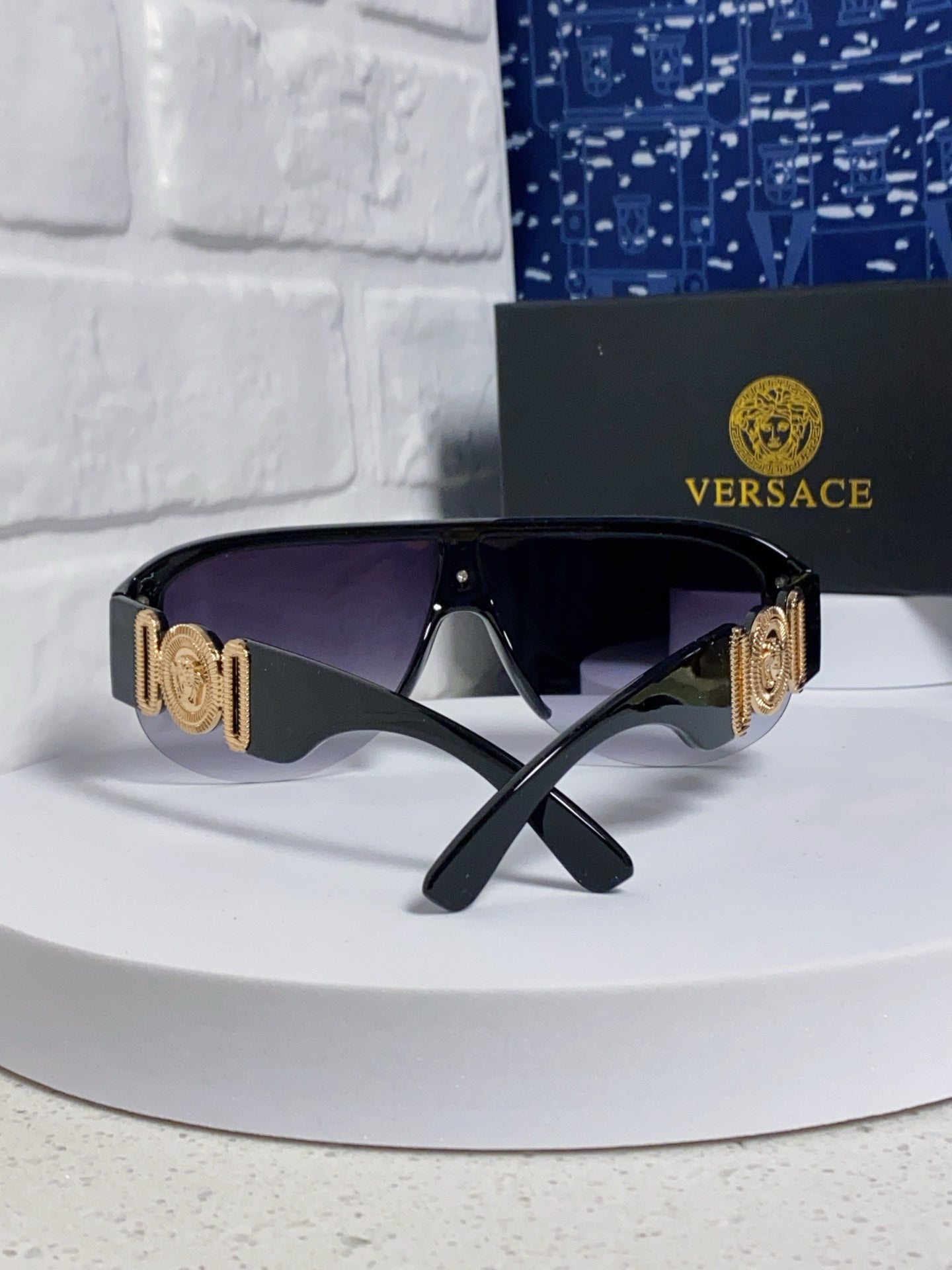 Versace Aviator Silver Lens Sunglasses for Men & Women - 372527 - detail image 3