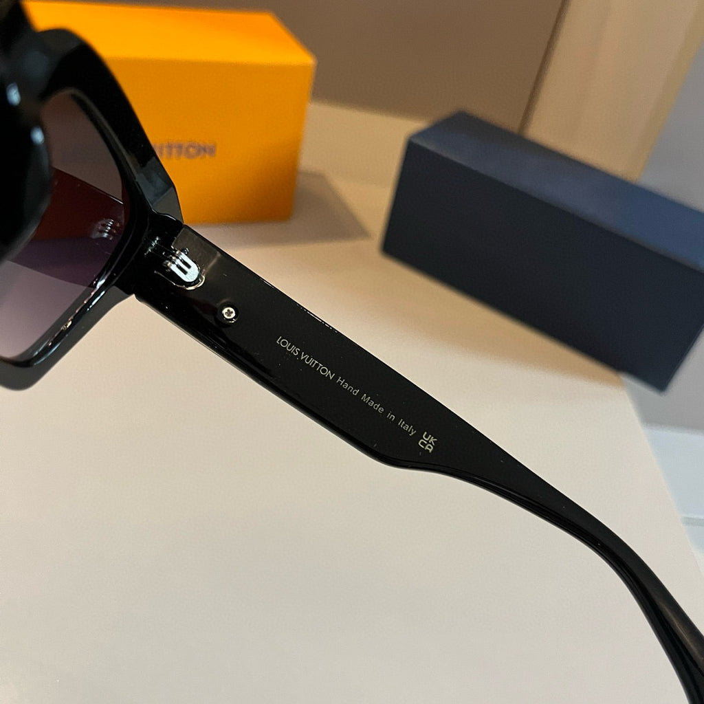 Louis Vuitton Metal Fashion Gold Lens Sunglasses for Men & Women - 381924 - detail image 8