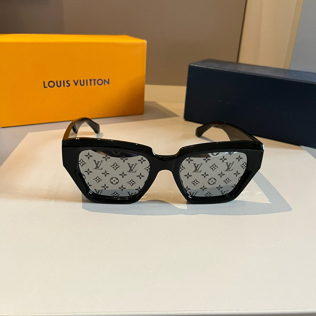 Louis Vuitton Metal Fashion Gold Lens Sunglasses for Men & Women - 381925 - detail image 2