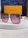 Louis Vuitton Polarized Oversized Red Lens Sunglasses for Women - 381775