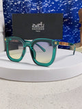 Hermès Metal Square Silver Lens Sunglasses for Men & Women - 433012