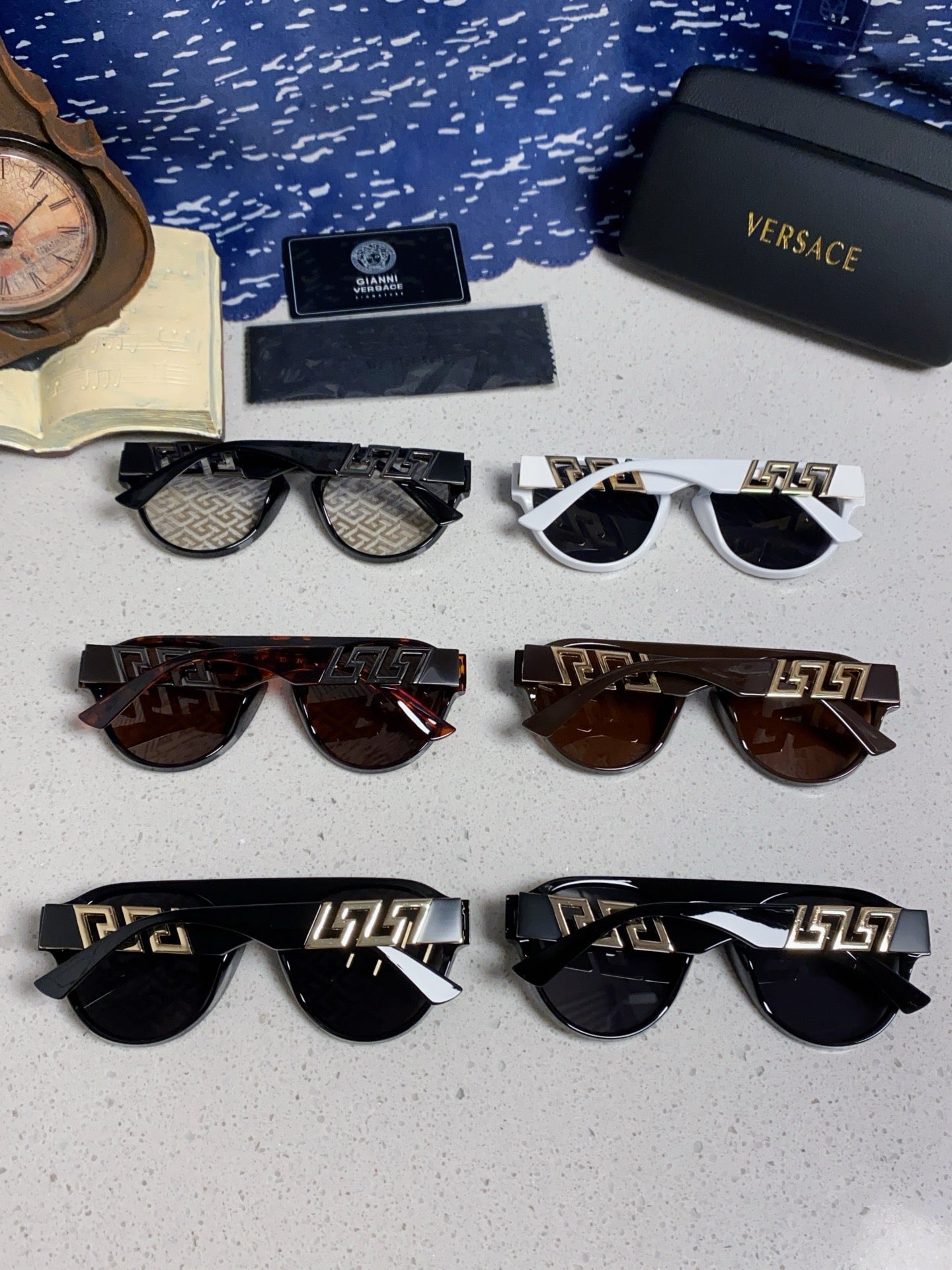 Versace Fashion Silver Lens Sunglasses for Men & Women - 416335 - detail image 11