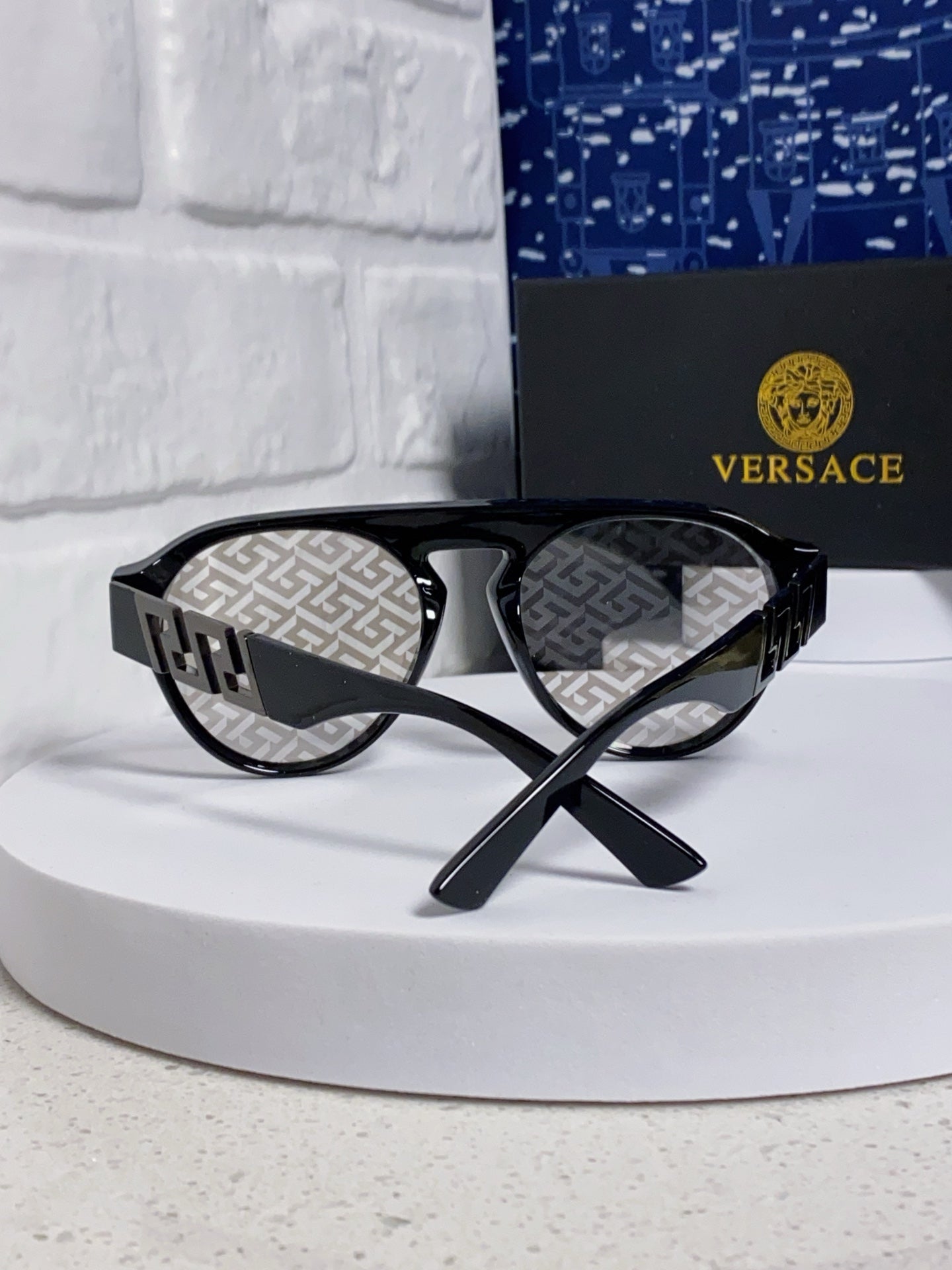 Versace Fashion Silver Lens Sunglasses for Men & Women - 867233 - detail image 3