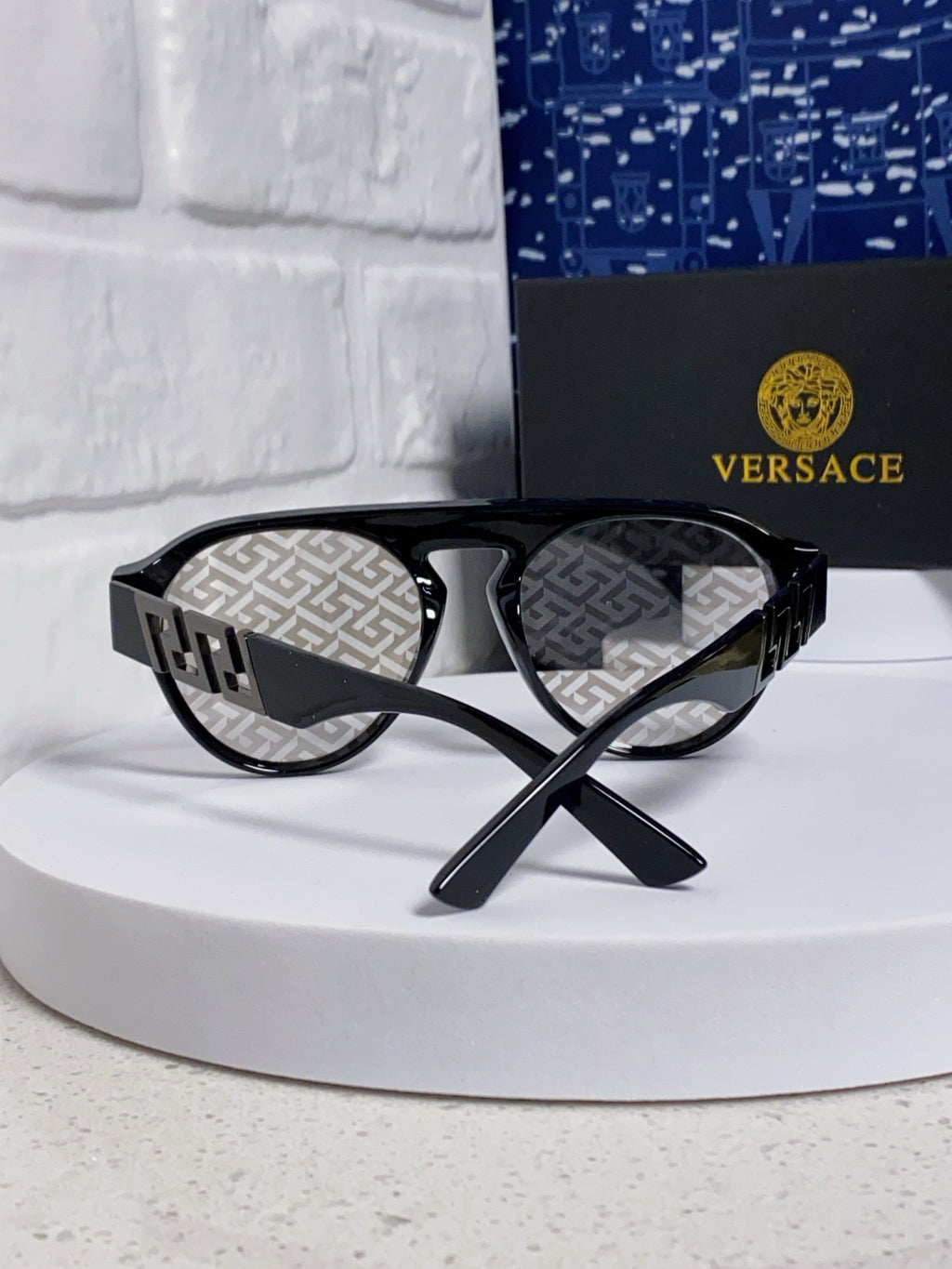 Versace Fashion Silver Lens Sunglasses for Men & Women - 416362 - detail image 3