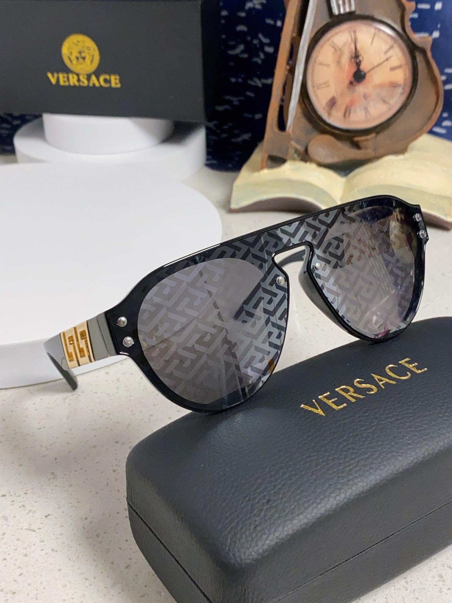 Versace Fashion Silver Lens Sunglasses for Men & Women - 432830 - detail image 10
