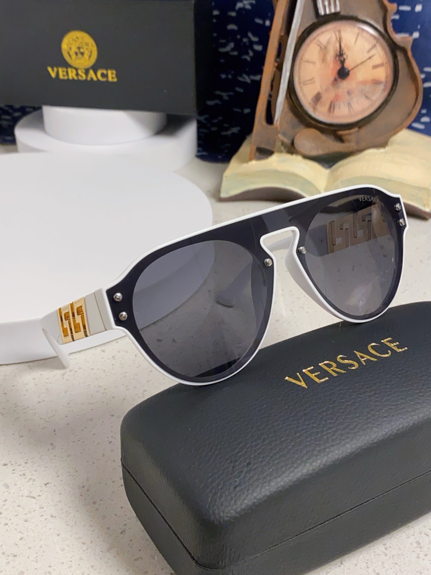 Versace Fashion Silver Lens Sunglasses for Men & Women - 432831 - detail image 10
