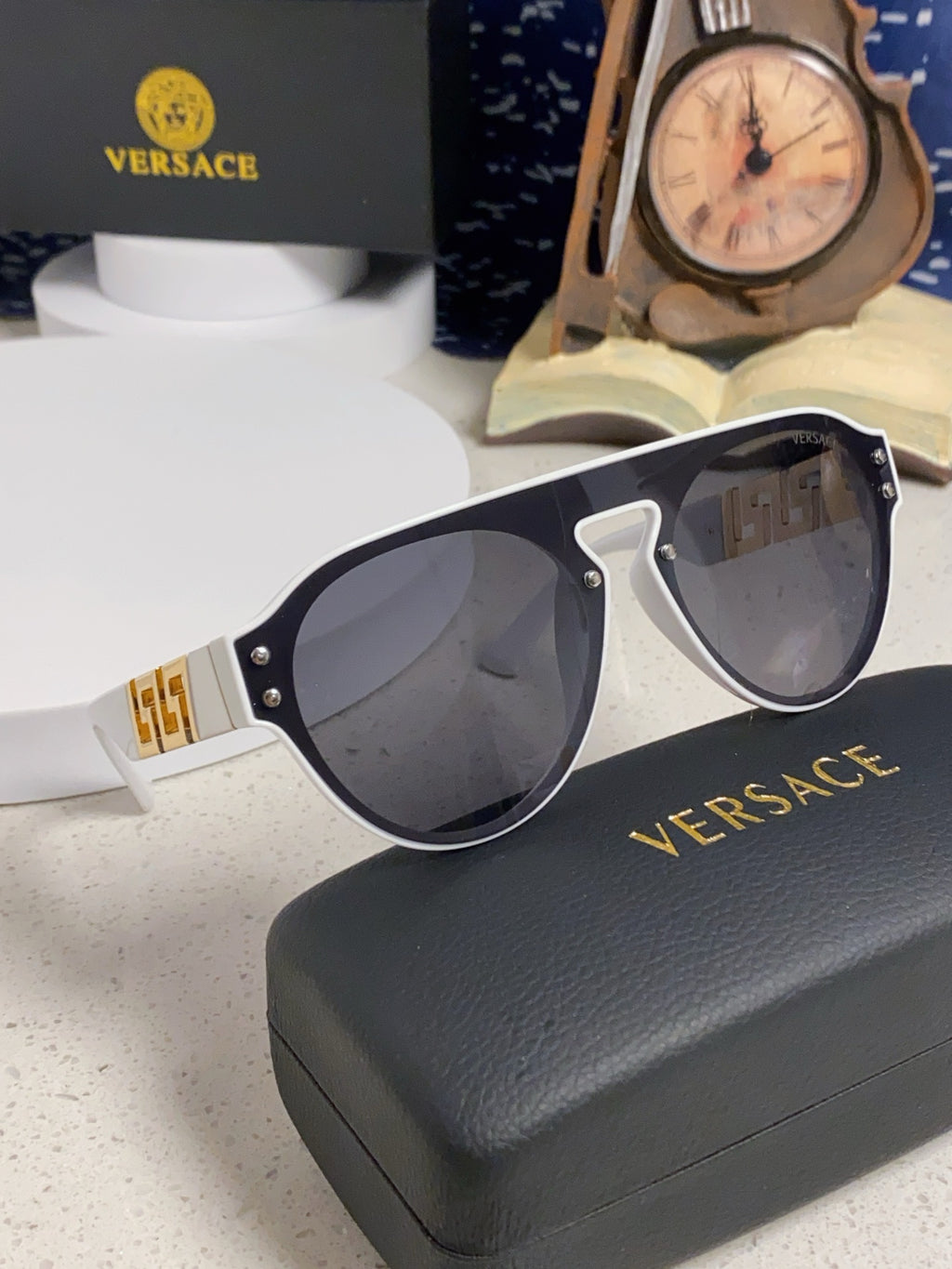 Versace Fashion Silver Lens Sunglasses for Men & Women - 416338 - detail image 10