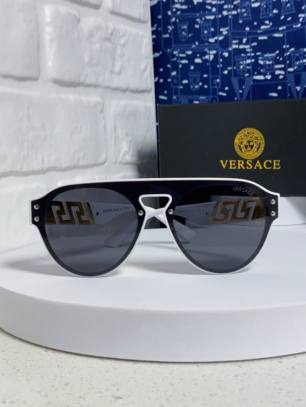 Versace Fashion Silver Lens Sunglasses for Men & Women - 432831 - detail image 2