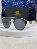 Versace Fashion Silver Lens Sunglasses for Men & Women - 432831