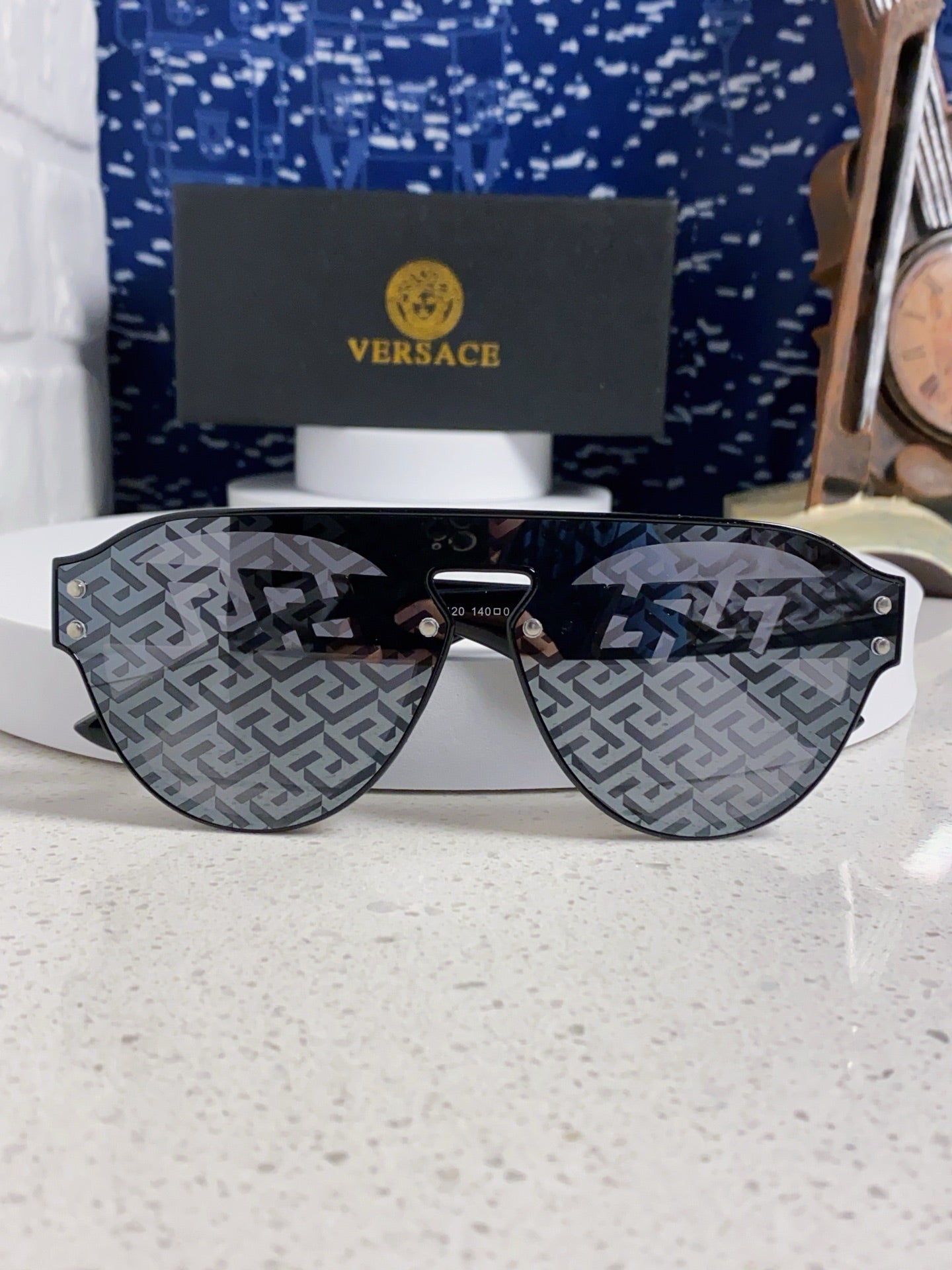 Versace Fashion Silver Lens Sunglasses for Men & Women - 416364 - detail image 9