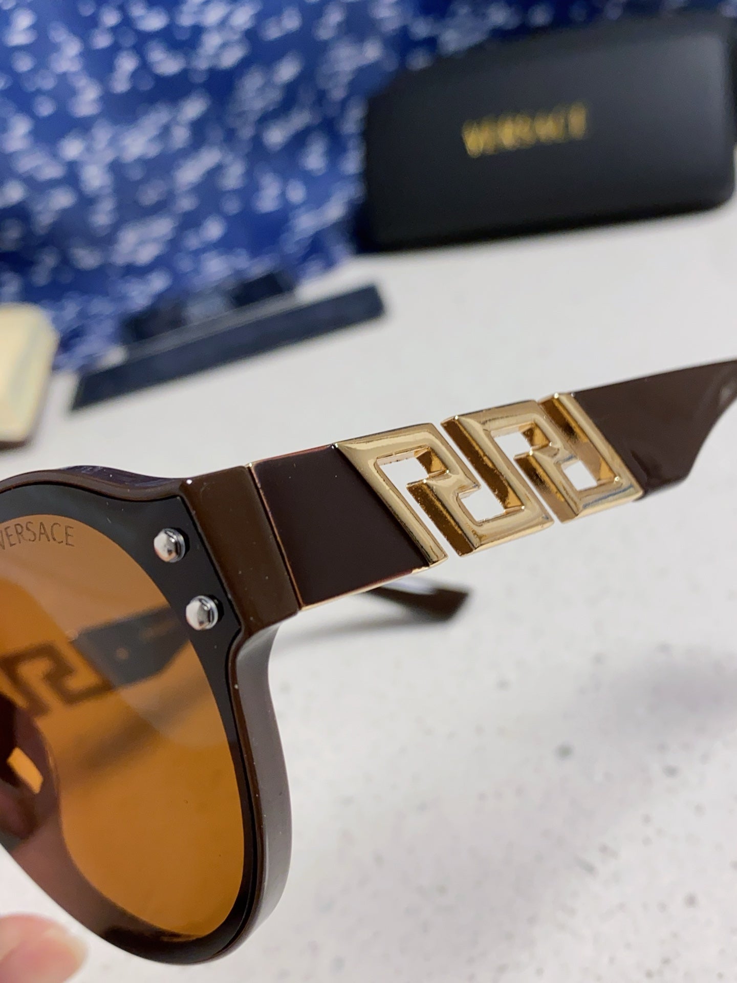 Versace Fashion Brown Lens Sunglasses for Men & Women - 432832 - detail image 7