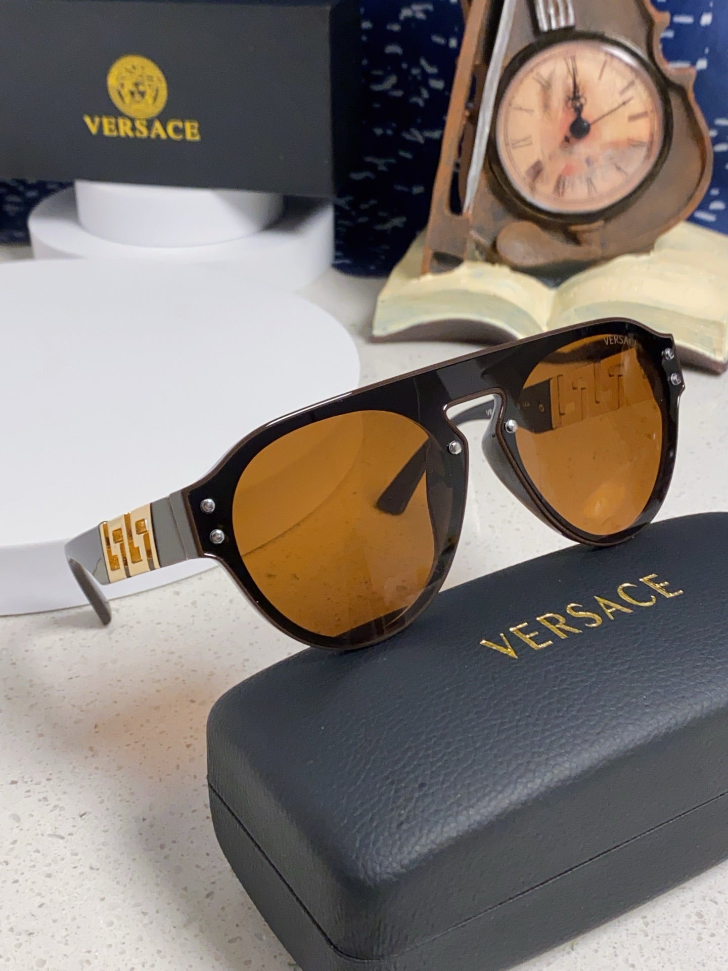 Versace Fashion Brown Lens Sunglasses for Men & Women - 432832 - detail image 10