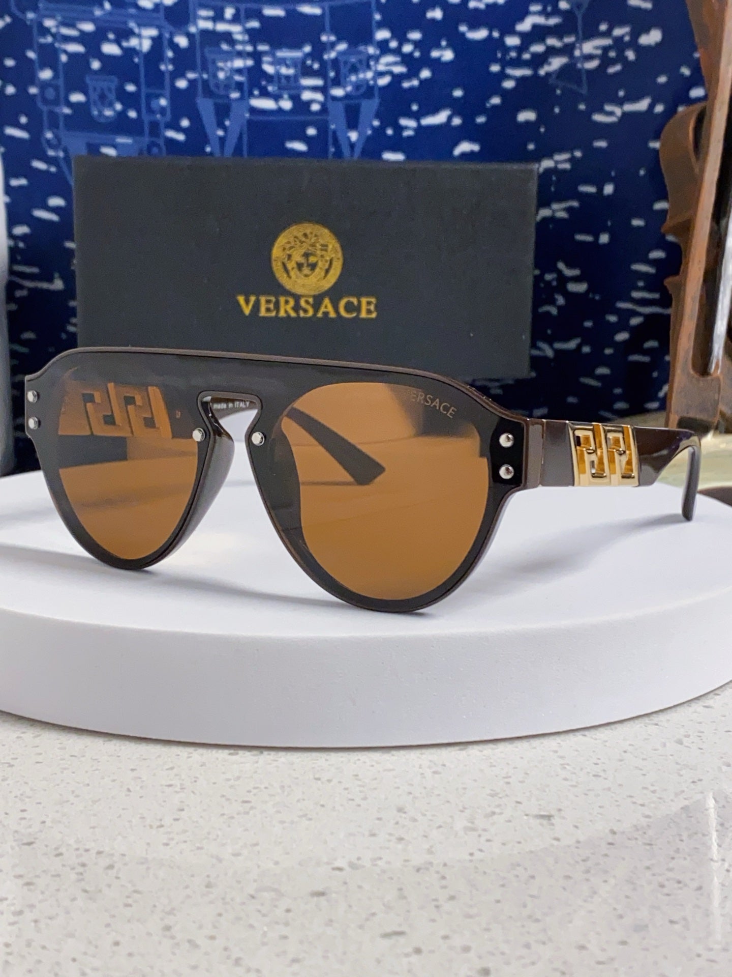Versace Fashion Brown Lens Sunglasses for Men & Women - 432832