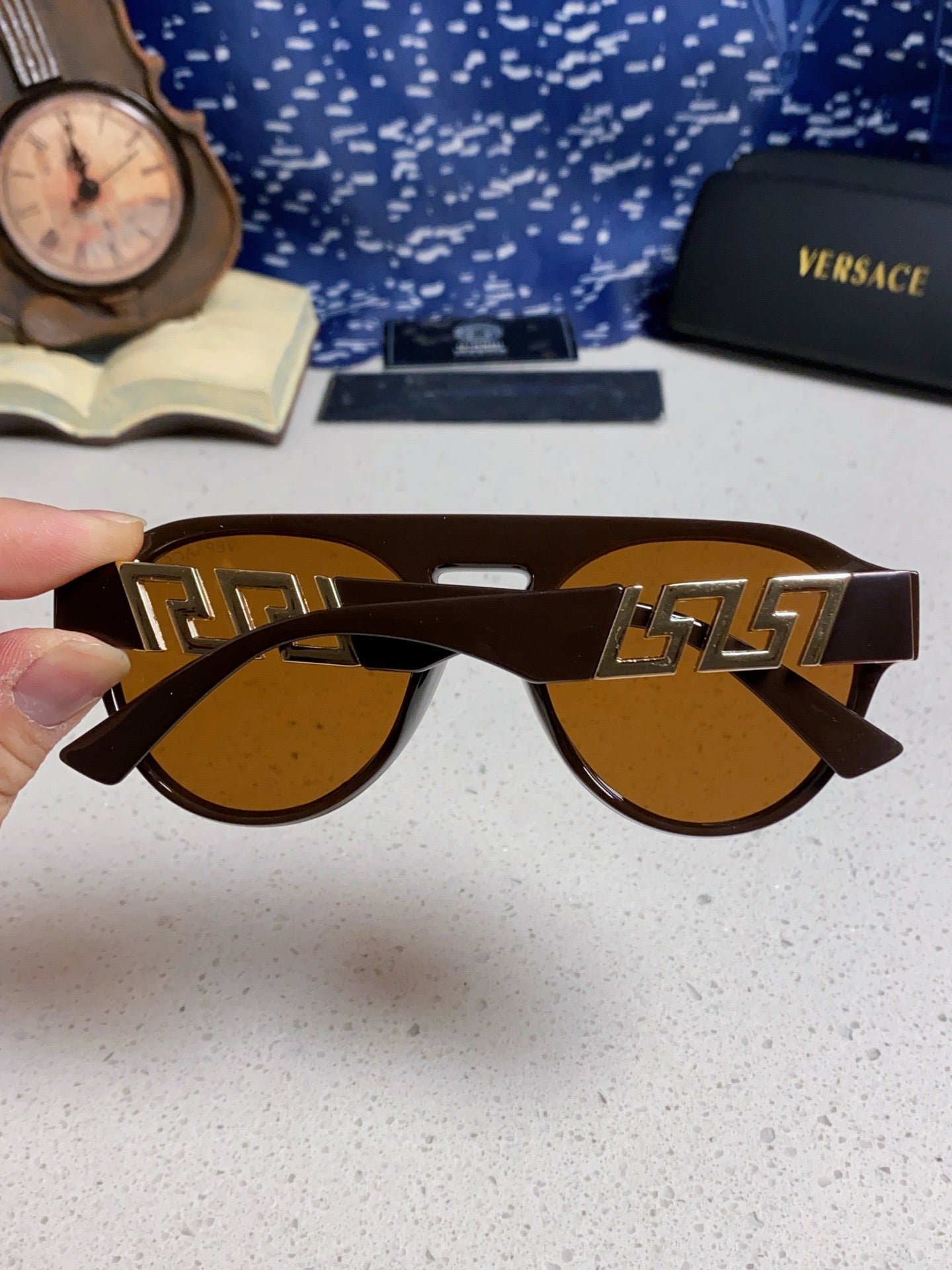 Versace Fashion Brown Lens Sunglasses for Men & Women - 432832 - detail image 5