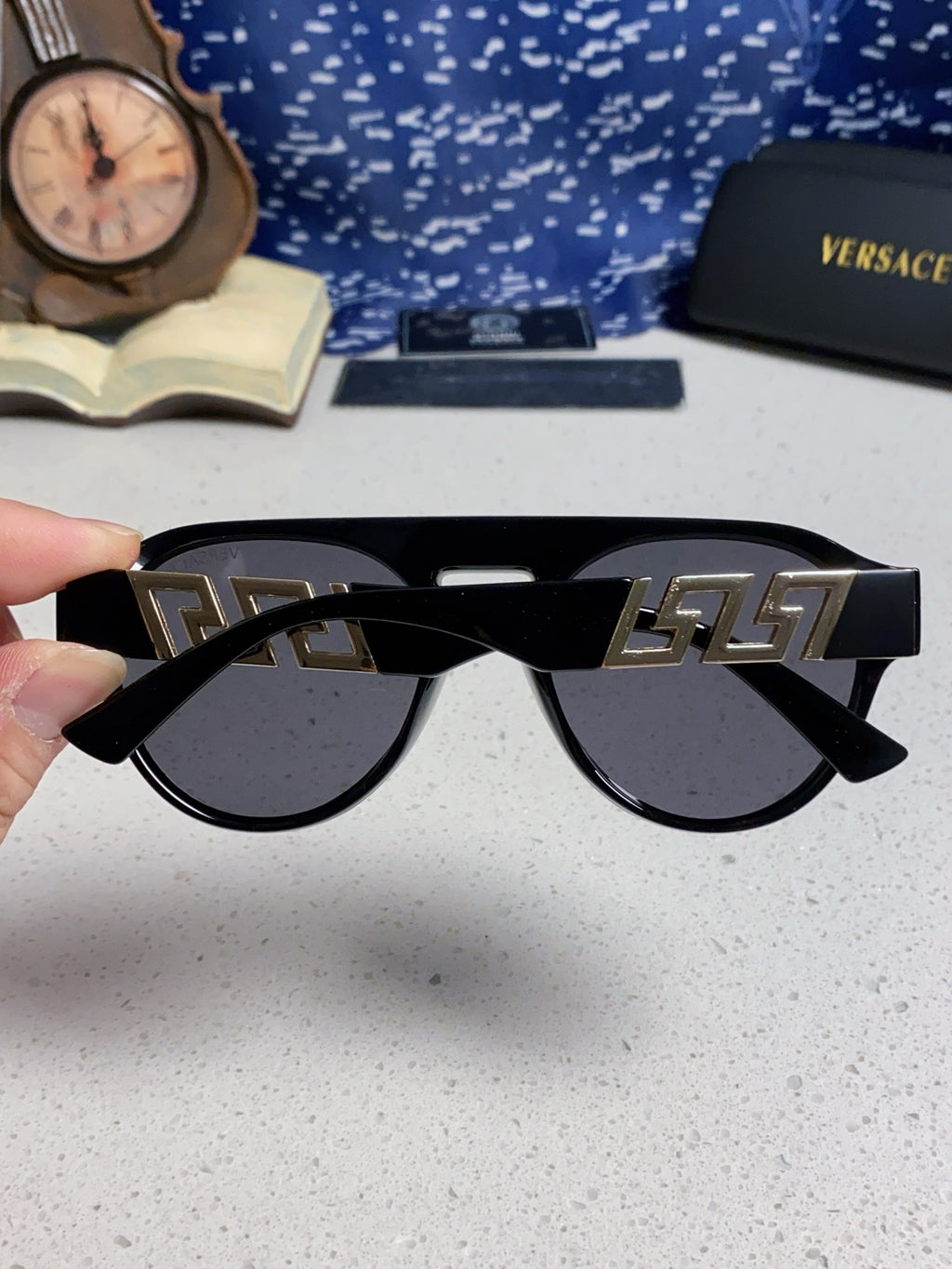 Versace Fashion Gray Lens Sunglasses for Men & Women - 867238 - detail image 5