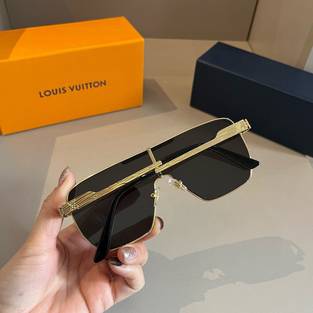 Louis Vuitton Fashion Brown Lens Sunglasses for Men & Women - 381890 - detail image 8