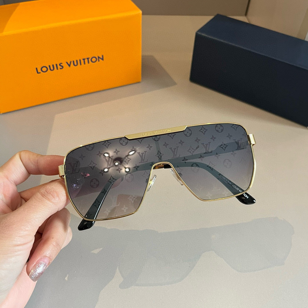 Louis Vuitton Fashion Gold Lens Sunglasses for Men & Women - 381891 - detail image 5