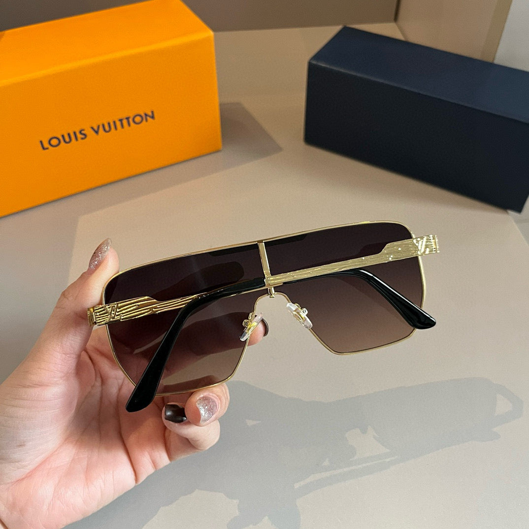 Louis Vuitton Fashion Gold Lens Sunglasses for Men & Women - 381892 - detail image 8