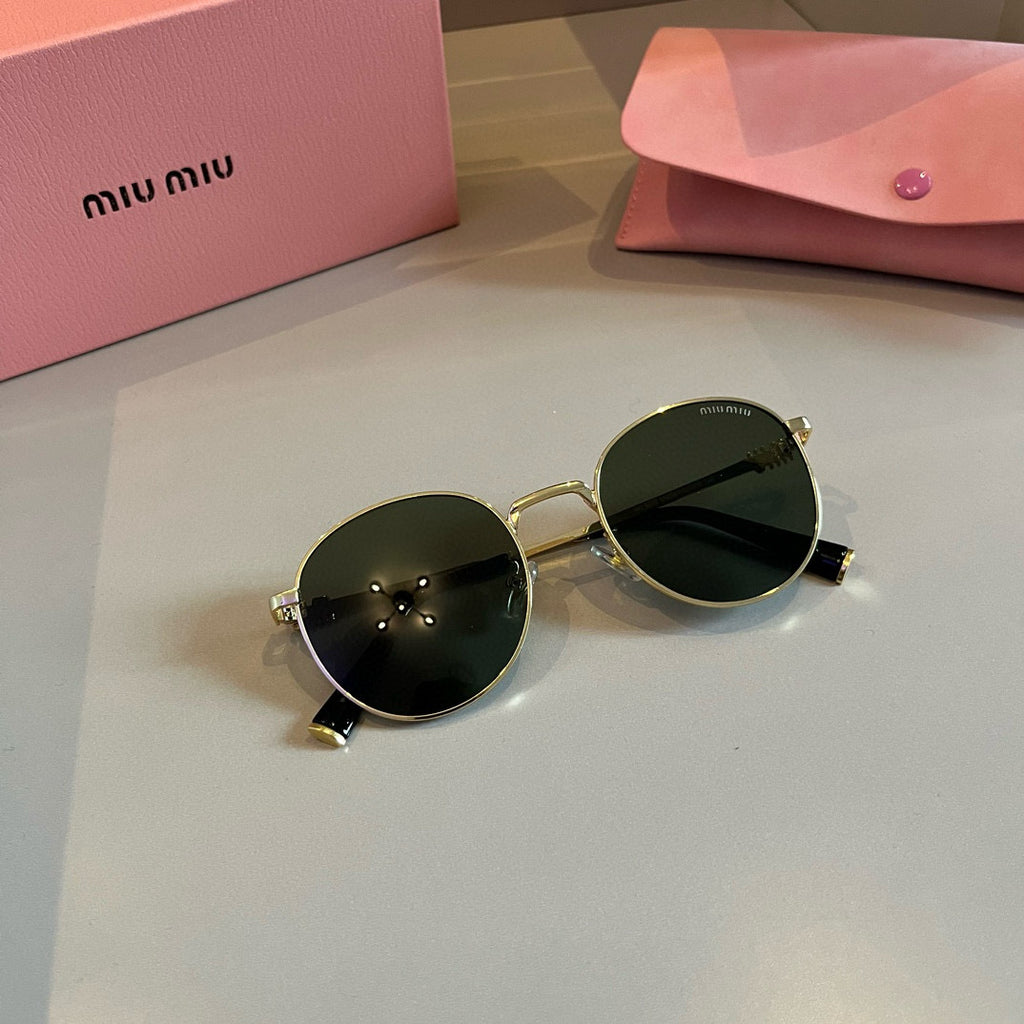 Miu Miu Metal Fashion Brown Lens Sunglasses for Men & Women - 466145 - detail image 5