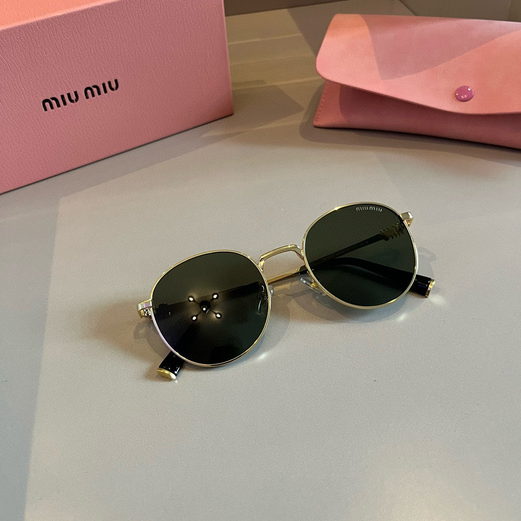 Miu Miu Metal Fashion Brown Lens Sunglasses for Men & Women - 466145 - detail image 5