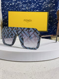 Fendi Lightweight Rimless Silver Lens Sunglasses for Men & Women