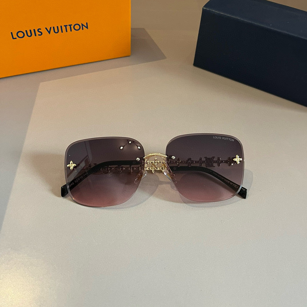 Louis Vuitton Fashion Gold Lens Sunglasses for Men & Women - 381894 - detail image 5